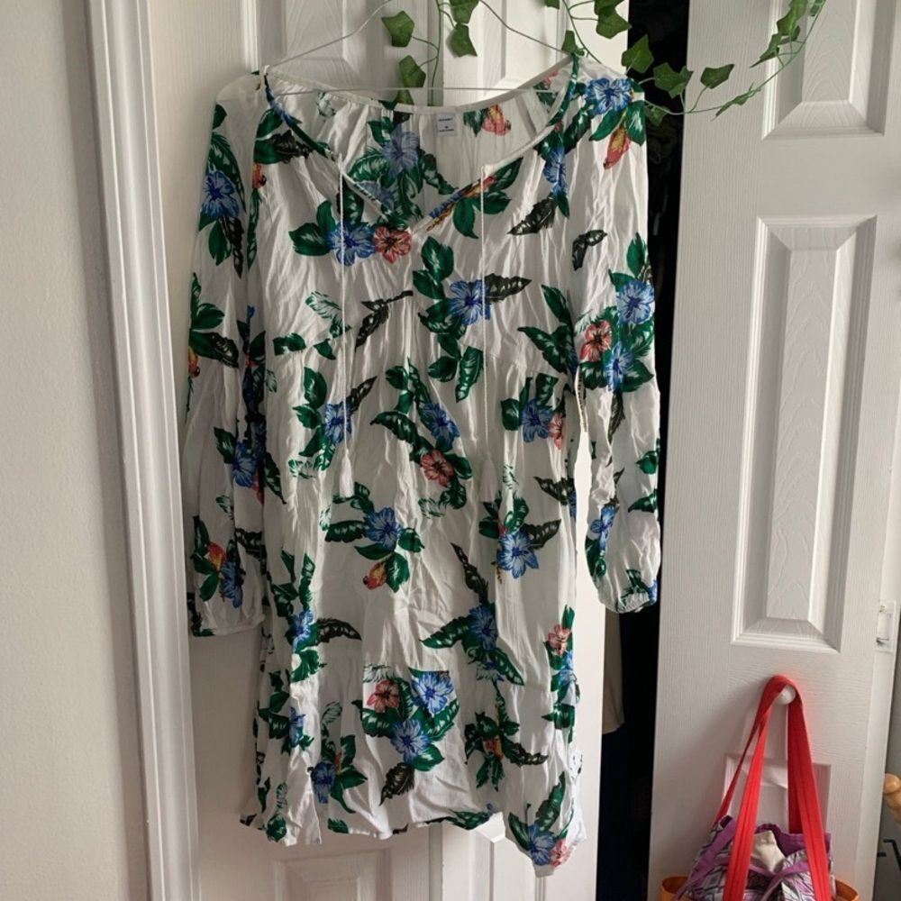 Floral Long Sleeve Dress